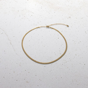 Python necklace /gold/